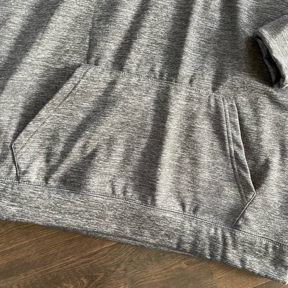 COLOSSEUM Indiana University Hoosiers Grey Red Heather Hoodie Sweatshirt Size XL - Picture 3 of 8